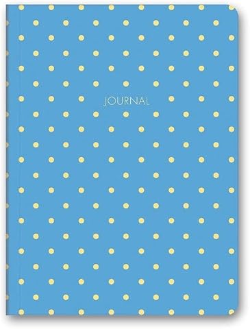 Le Color Puantiyeli Mini Defter Çizgili Mavi 14x20 cm