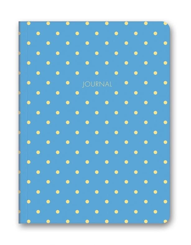 Le Color Puantiyeli Mini Defter Çizgili Mavi 14x20 cm