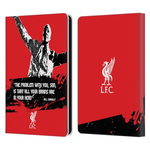 Protection Kindle Paperwhite 6 Liverpool FC étui portefeuille cuir à rabat