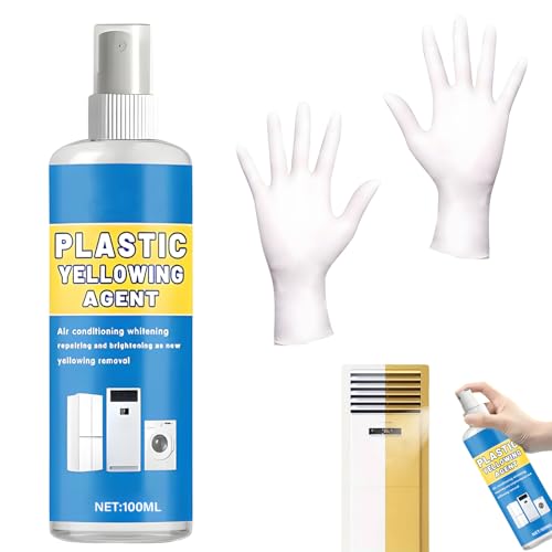 Kunststoffreiniger Vergilbung 100ml, Vergilbter Kunststoff Wieder...
