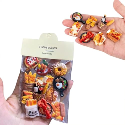 Imanes decorativos de silicona para refrigerador 12 piezas miniatura 5