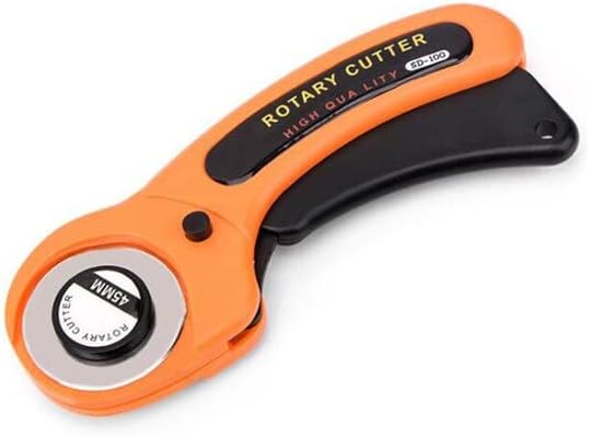 Patchwork Roller Wheel Round Knife Cloth Cutting Knife Leather Craft Fabrics Rotary Cutter DIY Sewing Accessories - (Color: Type 1)