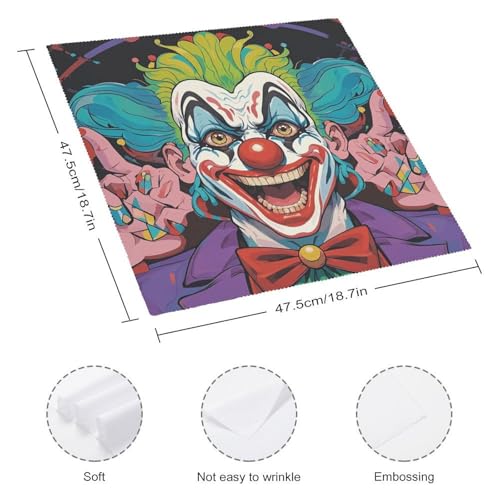 Servilletas de tela cuadradas de poliéster, pack de 6 miniatura 2