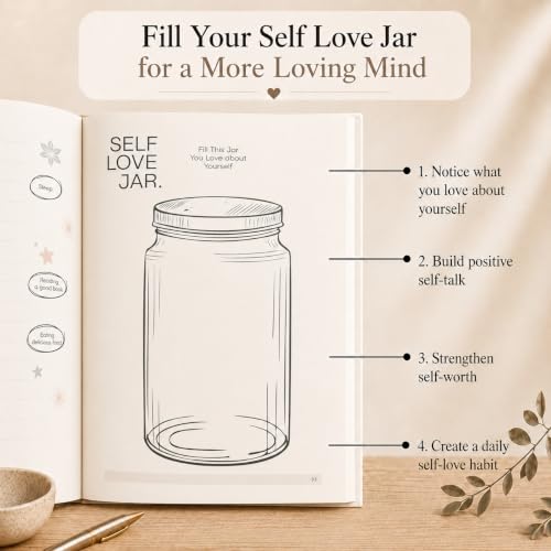Image of Advanced Gratitude Journal (Light Beige) | NLP-Guided Daily Planner for Gratitude & Focus | 66-Day Habit Builder | Undated A5 Journal with Guided Meditation & Videos