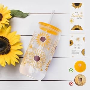 Sunflower Gifts for Women Mothers Day Gifts for MomUnique Birthday Christmas Valentines Day Gifts for Her Wife Teacher Best Friend Girlfriend Sister Coworker Grandma Daughter