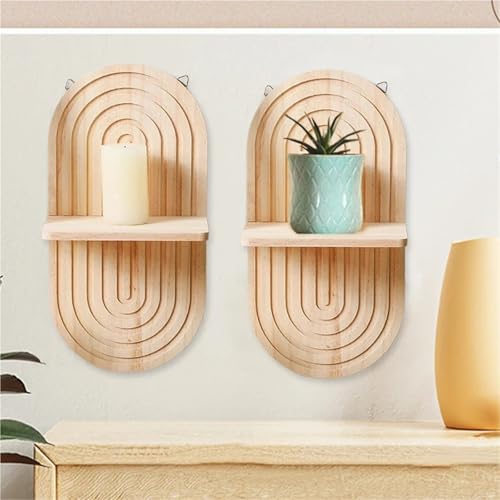 Apliques de Pared Rusticos Madera Marca USOHJZ