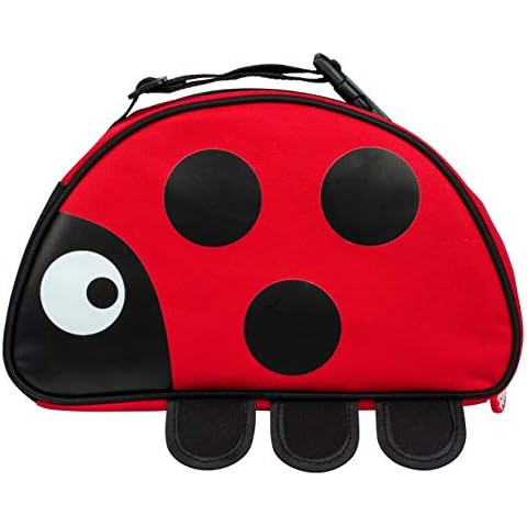 TUM TUM Lunch Bag for Kids, Insulated Lunch Bag, BPA Free - Lucy Ladybird Cover