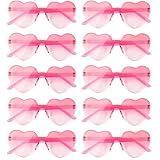 Couleurs riches : ces lunettes de soleil amusantes sont disponibles en différentes couleurs et les lunettes mignonnes et tendance en forme de cœur conviennent à tous les jours et sont très adaptées pour le shopping, les voyages et les rendez-vous galants