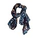 Bardic Long Scarf Vintage Chinese Dragon Lightweight Large Soft Scarves Lady Shawl Chiffon Silk Wrap