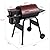 Jocoevol Pellet Smoker Grill Wood Pellet grill Electric Bbq Grills for Outdoor with Auto Feed & Pid Temperature Control 180-425°F, 456 Sq.In Cook Area, 6-In-1 Bbq Grill & Rain Cover For Backyard