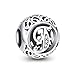 Produktbild NINGAN Charm-Anhänger, 925 Sterlingsilber, Motiv: Buchstabe des Alphabets, für Armbänder, kompatibel mit europäischen Armbändern