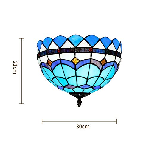 Plafoniere stile Tiffany, lampada da soffitto da