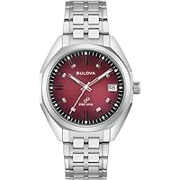 Analógico Modelo Bulova 96B401 Jet Star Mens Watch 40mm 5ATM.