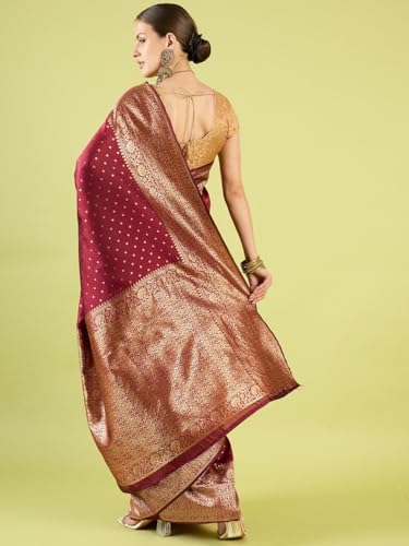 Image of Avantika Fashion Women's Kanjivaram Soft Silk Banarasi Sarees With Blouse Piece