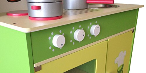 Berry Toys My Cute Green Wooden Play Kitchen