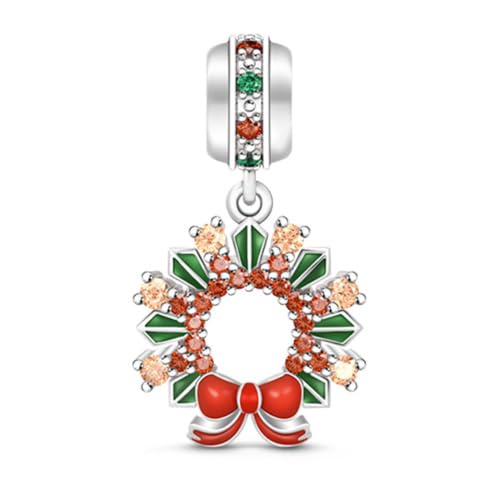 Image of GNOCE Christmas Charm Sterling Silver Pendant Bead