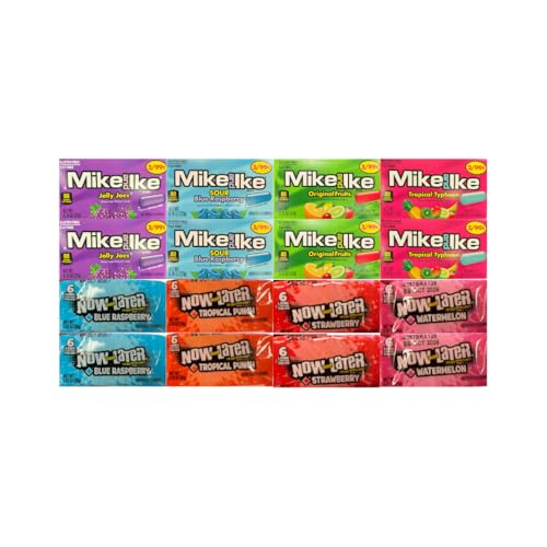 Assorted Candy Mix 16 Pack – 4 Mike and Ike & 4 Now and Later miniatura 2