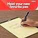 STAPLES Retractable Gel Pens, Medium Point 0.7mm, Black Ink, 12 Pack – Sonix Crisp‑Line Gel Pens with Pocket Clip