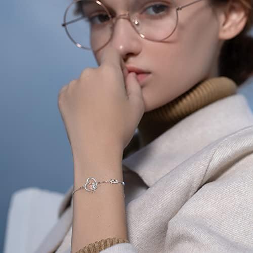 Bracciale Regolabile VONALA In Argento 925 Con Ciondolo Coccinella E Infinito – Regalo Per Donna