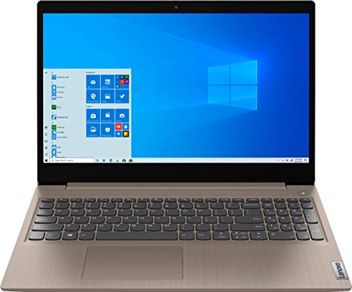 Image of Lenovo 2020 IdeaPad 3 15-inch HD Touch Screen Laptop, Intel 10th Gen Dual-Core i3-1005G1 CPU, 8GB DDR4 RAM, 256GB PCI-e SSD, Webcam, WiFi 5, Bluetooth, Windows 10 S - Almond (Renewed)