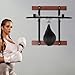 Speed Bag Platform Kit 360°Swivel, Heavy Duty Boxing Training Equipment, Adjustable Height Wall Mount Professional Fitness Ball Boxing Reaction Training Kit for Boxing Training Exercise Fitness