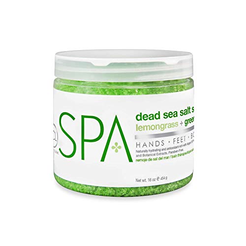 BCL SPA Massage Cream organic Lemongrass + Green Tea body lotion with shea butter, aloe vera, peppermint, argan and jojoba oils body cream to soothe, calm & revitalize the skin. Home/Pro use 16 fl oz