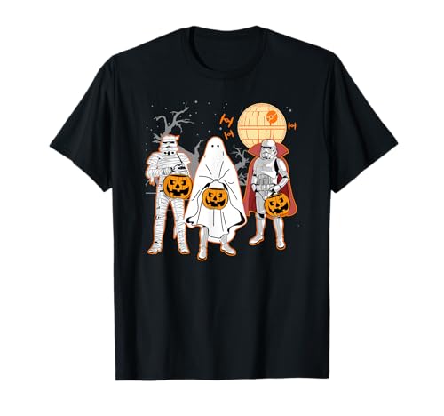 Star Wars Halloween Storm Trooper Spooky Costumes T-Shirt