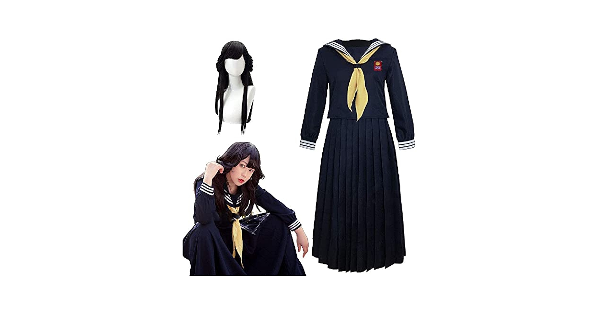 コスプレ衣装セット ウィッグ・ジャケット・パンツ Amazon.co.jp: [SOVIVID] ウィッグ付きコスプレ衣装 今日から俺