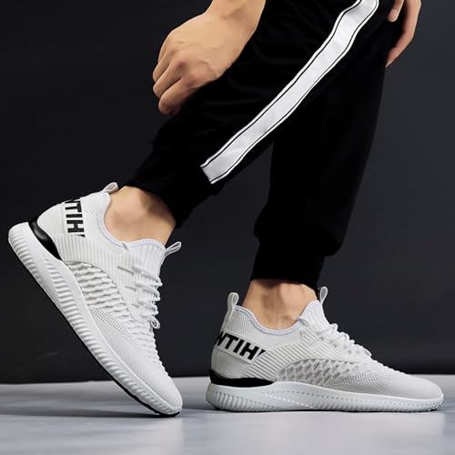 Men's Elevator Sneakers 2.4-4‘’Hidden Height Increase Breathable Mesh Lightweight Athletic Walking Shoes for Men2