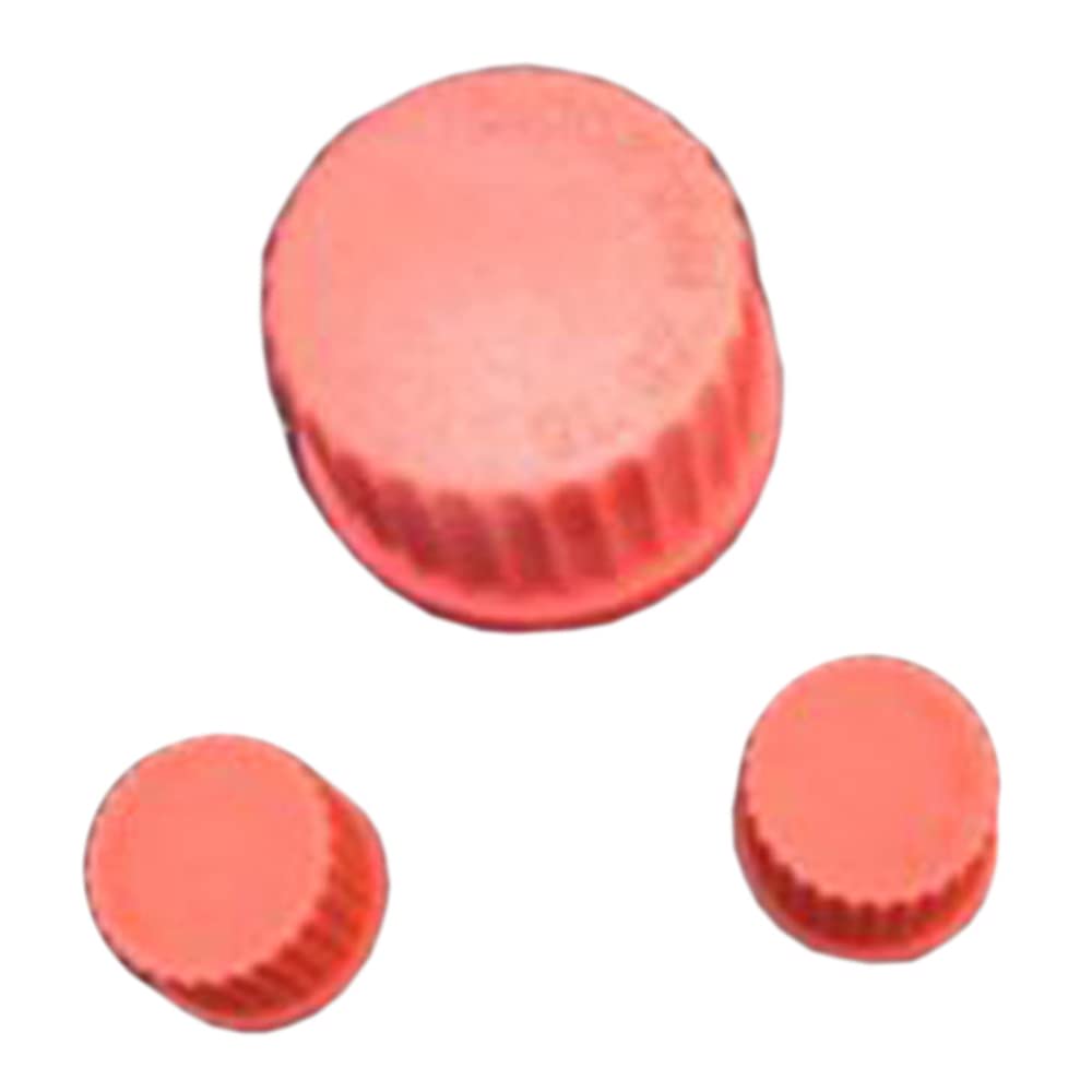 GL25 Synthware Nylon Cap with PTFE Protected Silicone Liner, 25 mm Diameter
