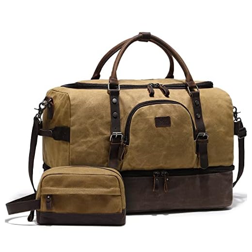 Weekender Bag with Shoe Compartment