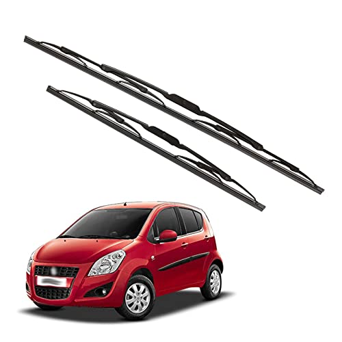 Image of Kylo Windshield Wiper for Ritz /Conventional and Traditional Metal Type Windshield Water Repellency Scratch Proof Metal Wiper Blades Suitable for Ritz (Driver Side - 22 inch, Passenger Side - 16 inch)
