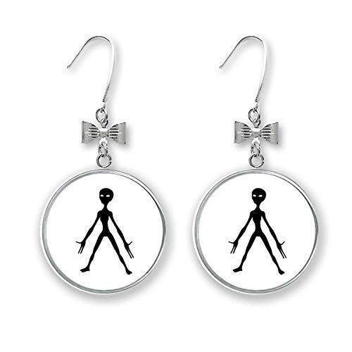 Boucles d'oreilles pendantes monstre extraterrestre à tige, le cadeau geek parfait