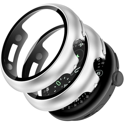 Funda Google Pixel Watch 4 de 45 mm antiarañazos que evita roturas de pantalla por golpes accidentales