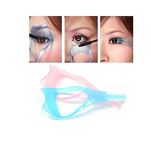 VNDEFUL 2PCS Plastic Makeup Eyelash Tool Lash Mascara Applicator Guide Eyelash Comb Cosmetic Tool