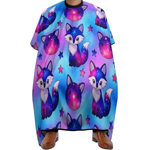 Capa de peluquería infantil de zorro impermeable para corte de pelo 140x168 cm