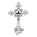 1 Cruz de metal de ciruela, estatua de Jesucristo, decoración del icono...