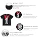 Fashion Men's Short Sleeved T-Shirt V Letter Printed Tops Casual Couple T-Shirt Hip Hop Short Sleeved Tops