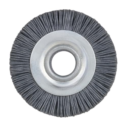 Cepillo de rueda nailon para quitar pintura y oxido en madera 16mm