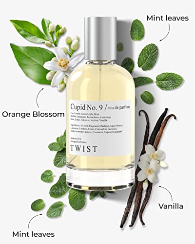 Twist Cupid No. 9 Inspired By Eros, Long-Lasting Perfume For Men, Edp - 100 Ml | 3.4 Fl. Oz. #TOP1