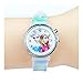 Montre penfant Princesse Elsa Enfants Montres Enfants Spiderman lumière colorée Source Garçons Montres Filles Party cadeau Horloge poignet Relogio Feminino Mouvement précis ( Color : Girl Light Blue )
