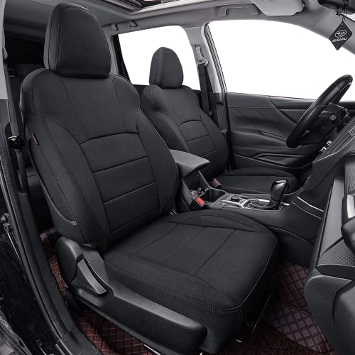 coverdream Tucson Car Seat Covers Custom Fit for 2022 2023 2024 2025 Hyundai Tucson Petrol (XRT,SE,SEL,N Line,Limited),Full Coverage Polyester Seat Protector(Full Set,Black)