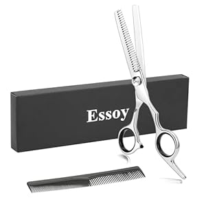 Professional Thinning Shears – 6.5-Inch Hair Cutting Scissors with Stainless Steel Blades, Fine Adjustment Screw for Home Salon, Barber and Hairdressing