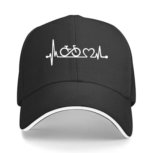 Casquette respirante Heartbeat anti-transpiration pour vélo