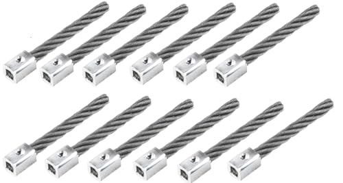 12 x Wildkrautbüschel Länge 145mm 4 Kant, passend zu Echo, EFCO, Limpar, 4F, ISEKI, ARIENS, ERCO, Wildbrautbiene, Westermann