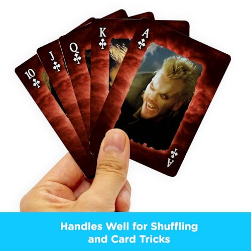 Baraja The Lost Boys Poker Estándar con Diseño Vampiro miniatura 4