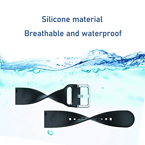 Aggdsh Strap For Verizon Gizmo Watch 2 Kids Smart Strap Girls Boys Replacement Strap 20Mm Strap Quick Release Accessories (Black+White+Grey+Light Pink+Sky Blue+Teal) #TOP2