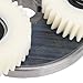 Planetary Gear Motor, Electric Motor Gear Clutch Kit, Nylon High Performance Strength Steel Nylon Gear Clutch Kit, 3pcs 36T Gears with 88mm Clutch Kit for 500 to 750W Motor