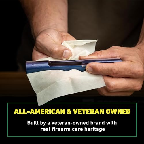 Image of All-in-One Firearm Cleaning & Maintenance Kit - 2 CLP Bottles, Pre-Saturated Wipes, Nylon Brush & Microfiber Cloth - Safe on All Finishes - USA Made, Veteran & Law Enforcement Owned