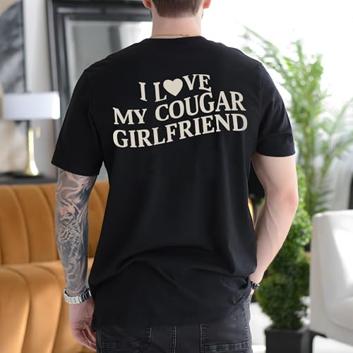 I Love My Girlfriend Shirts - Cougar Girlfriend Valentine Tshirt - National Girlfriend Day Shirt Couple4